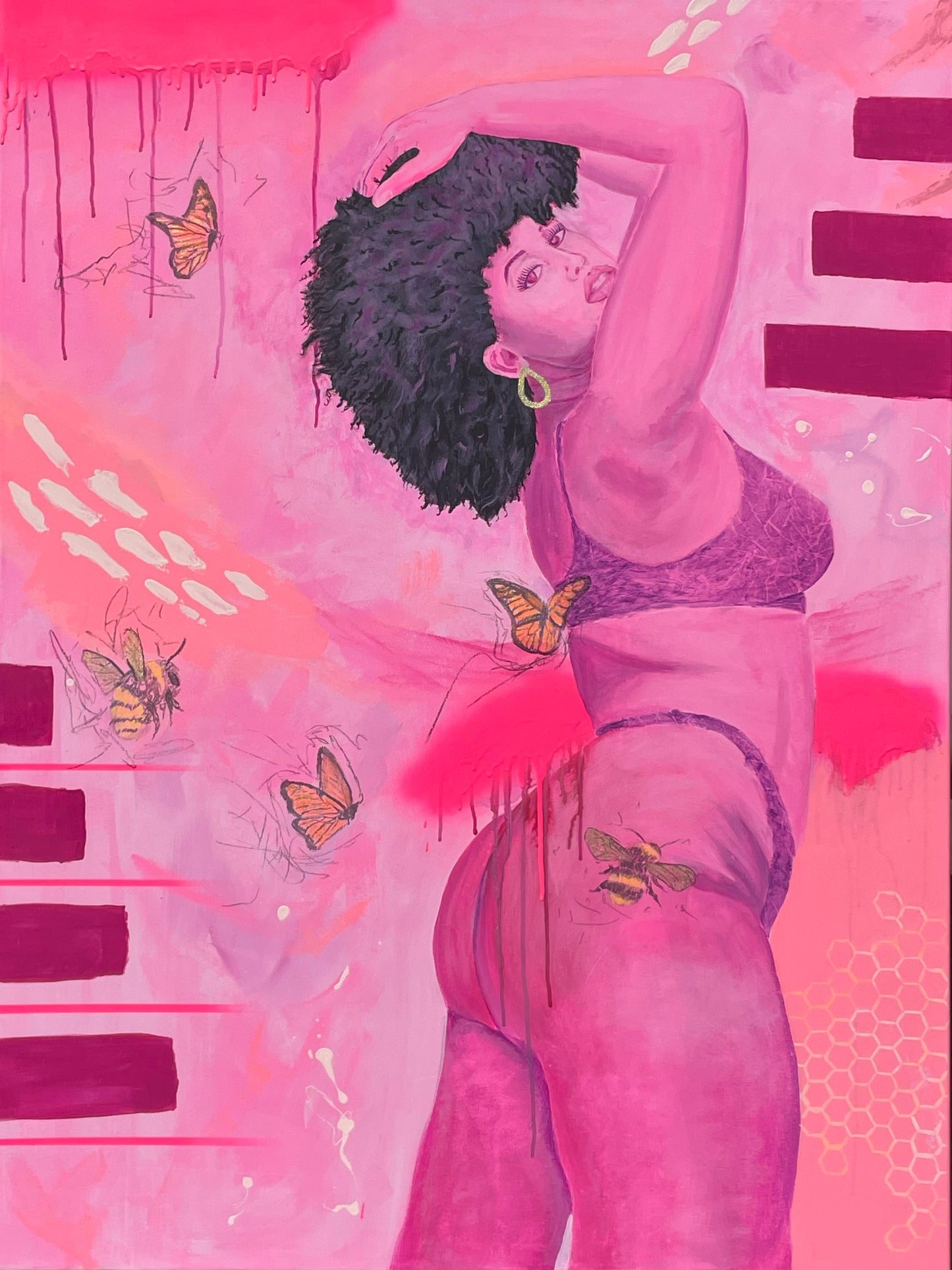 Beehind - Limited Edition Print
