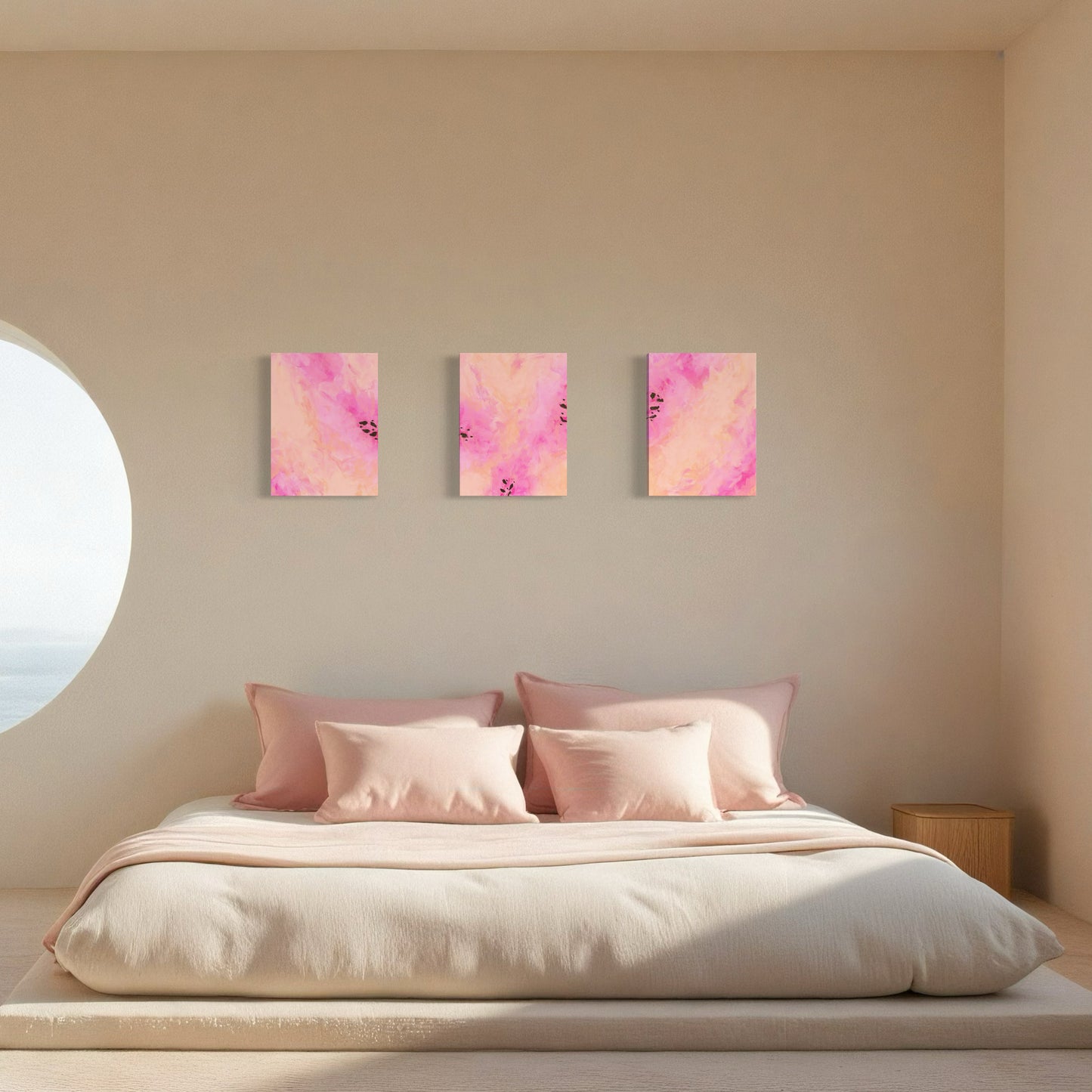 Sunshine Triptych - Original Artwork