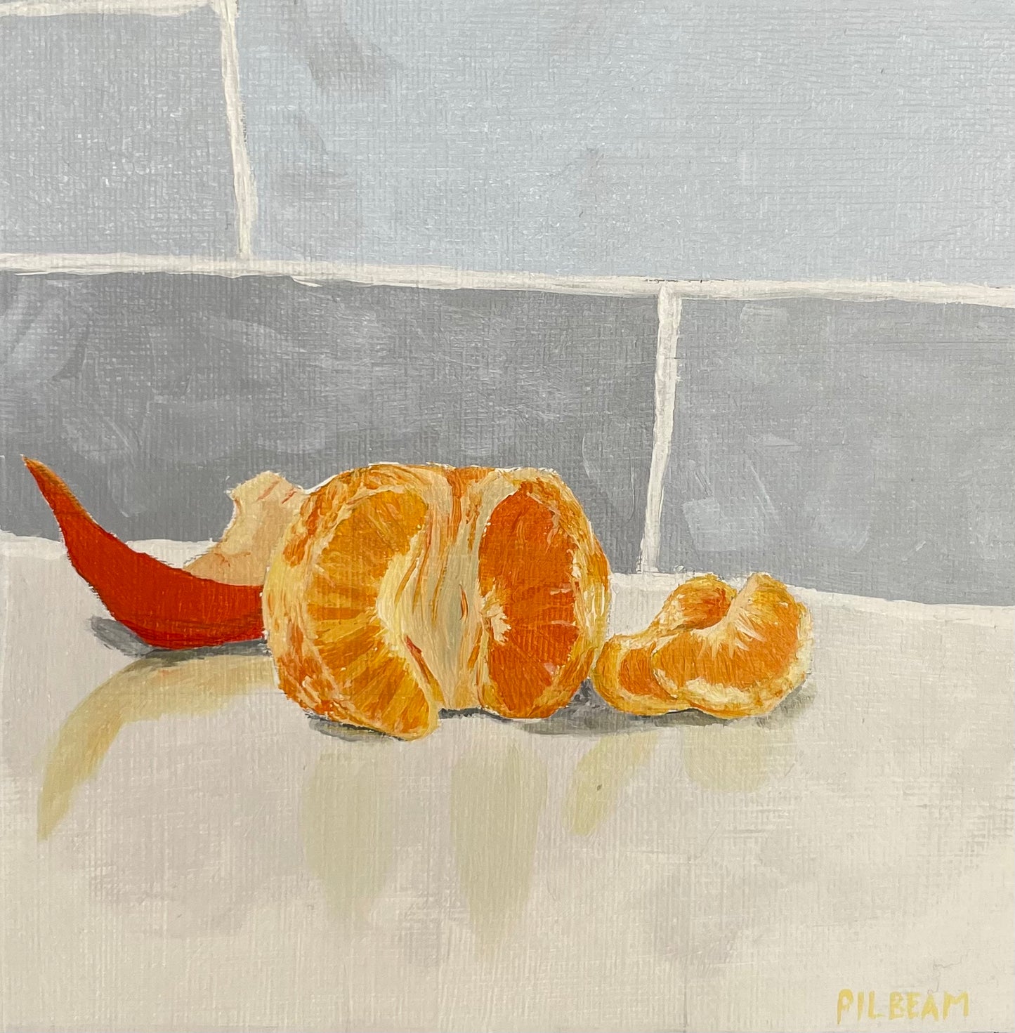 Oil Painting - "Mandarin"