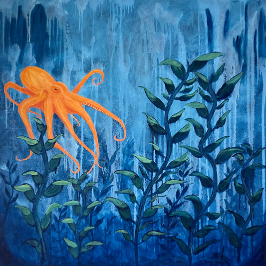 Octopus Dreaming Card